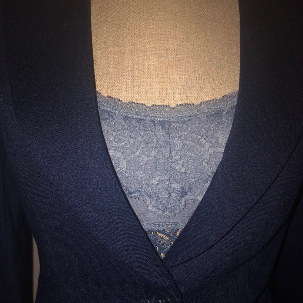 WHBM Everyday Blazer in Admiral - Picture 7 of 12